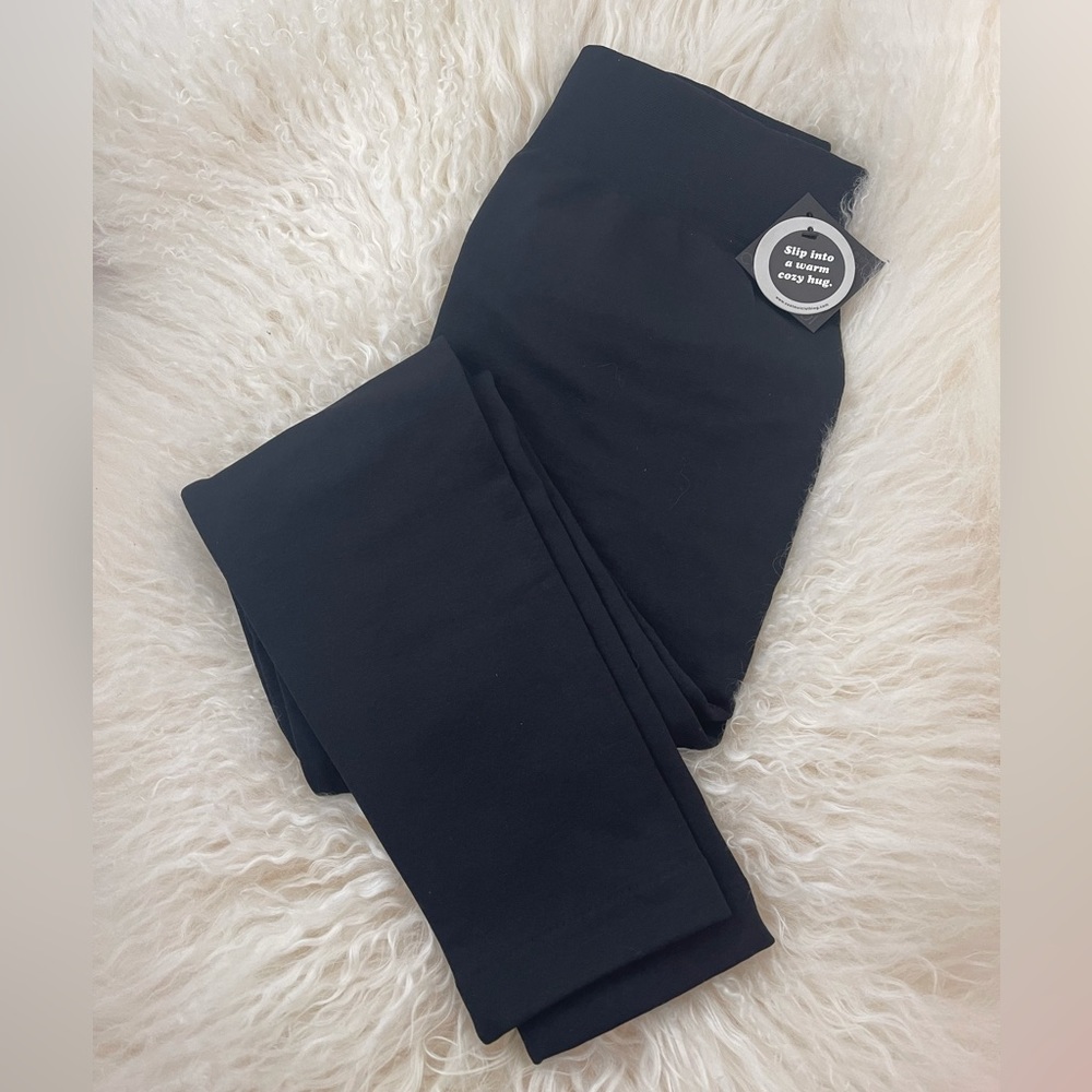 C’est Moi fleece lined leggings